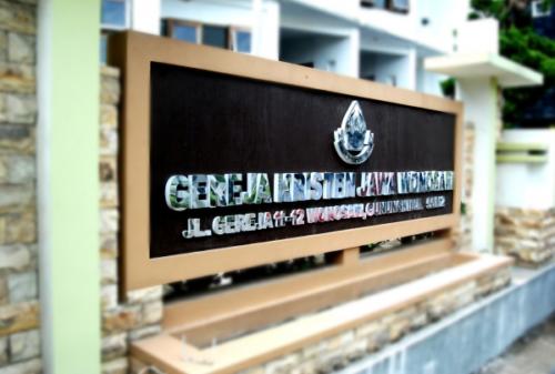 Papan Nama GKJ Wonosari